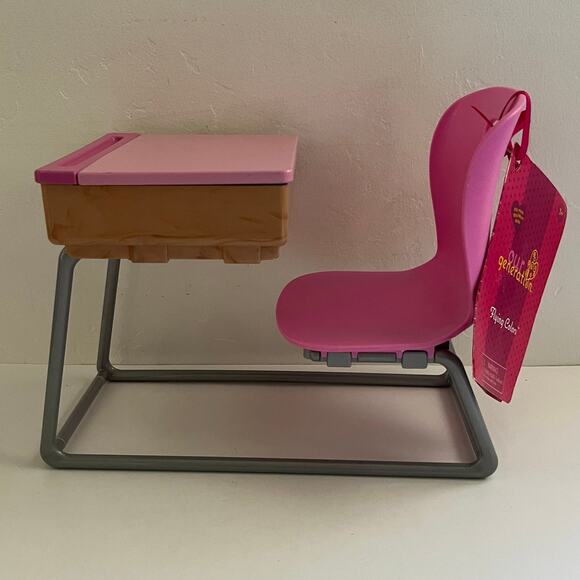 Our Generation Flying Colors Classroom School Desk for 18" Dolls Pink NWT - Picture 2 of 12